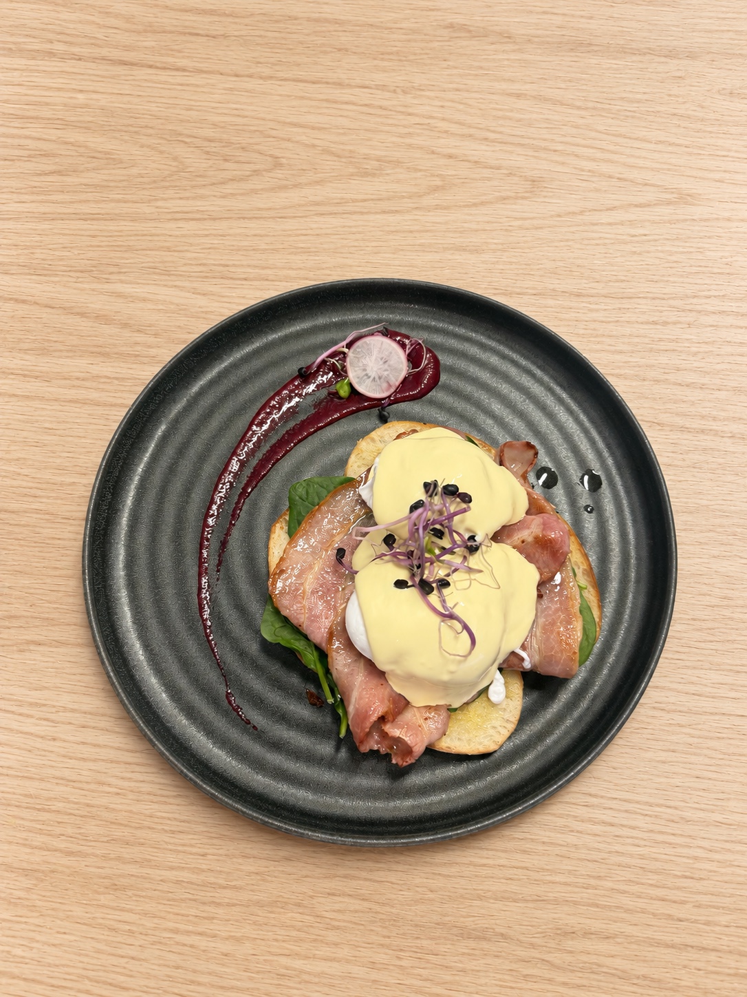 Egg Benedict Bacon